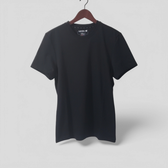 lambs Other - Lambs Wavestopper T-Shirt 2.0 Mens Black Small Short Sleeve 99% EMF Protection